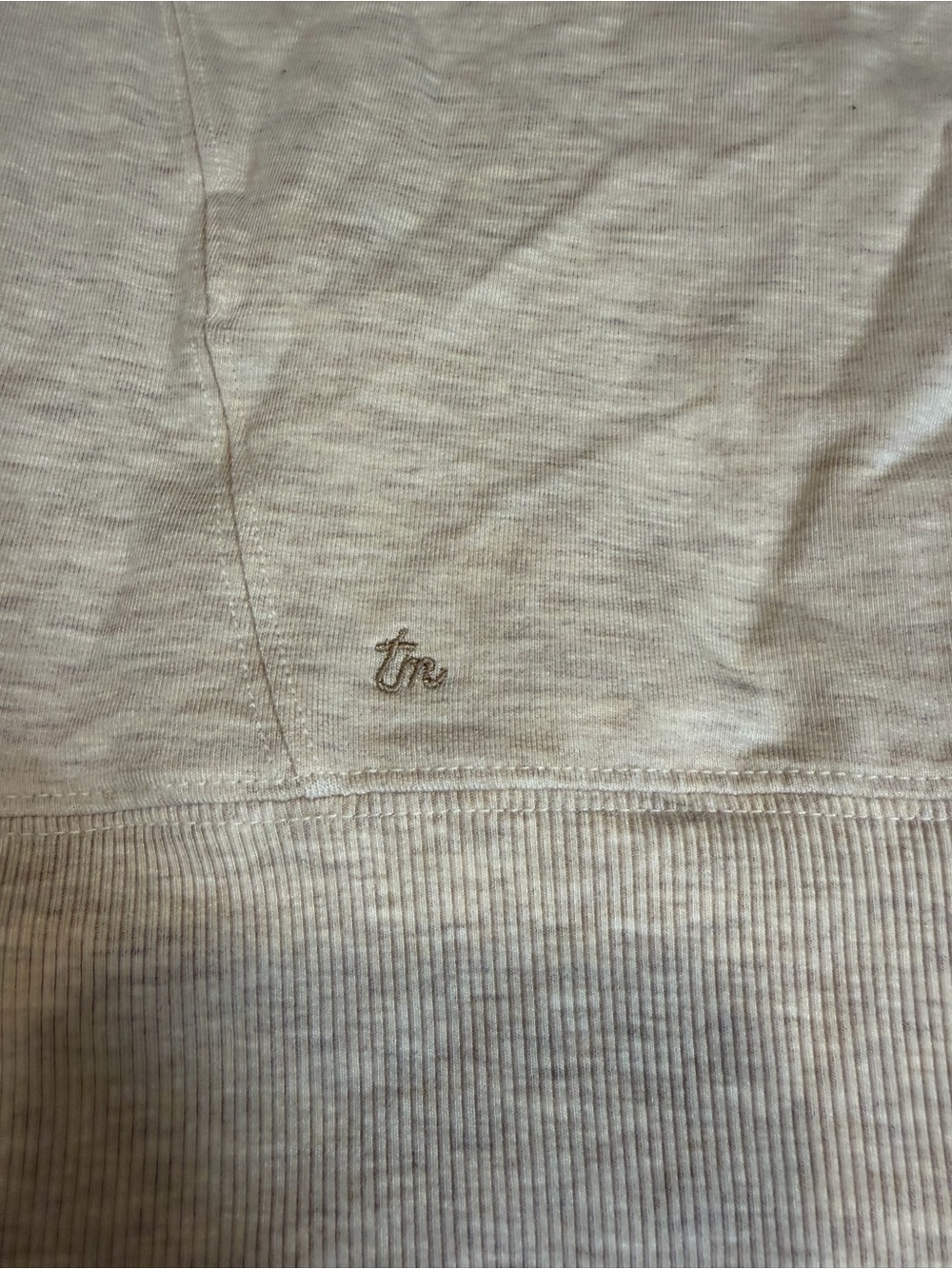 Travis Mathew Women's Lightweight Crewneck Sweatshirt - Cream - Picture 5 of 5
